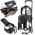 Flextro 3 Ball Bowling Bag Roller With 2+1 Modular Design & Sturdy Build