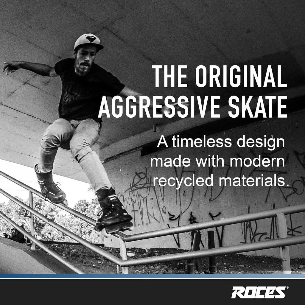 Roces Mens M12 UFS Aggressive Street Italian Inline Skates 101183 00001