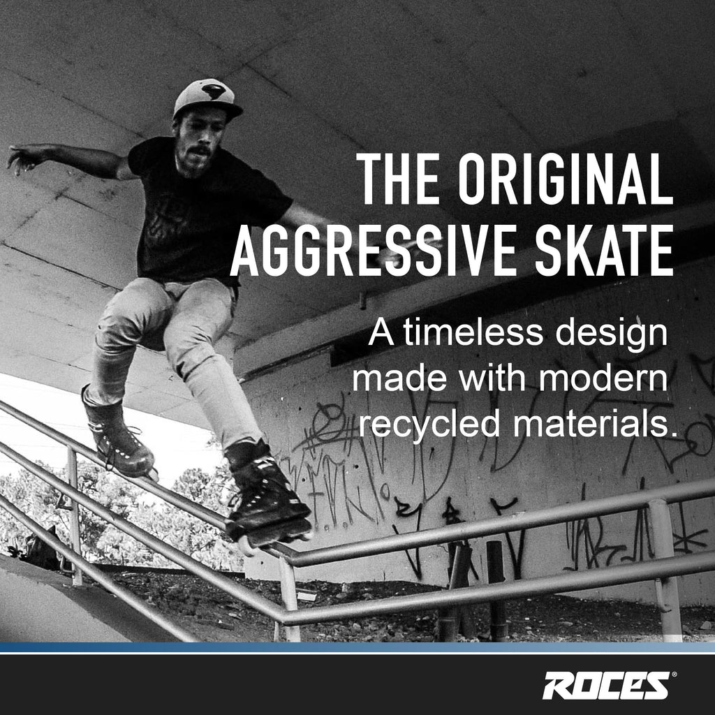 Roces Mens M12 UFS Aggressive Street Italian Inline Skates 101183 00001