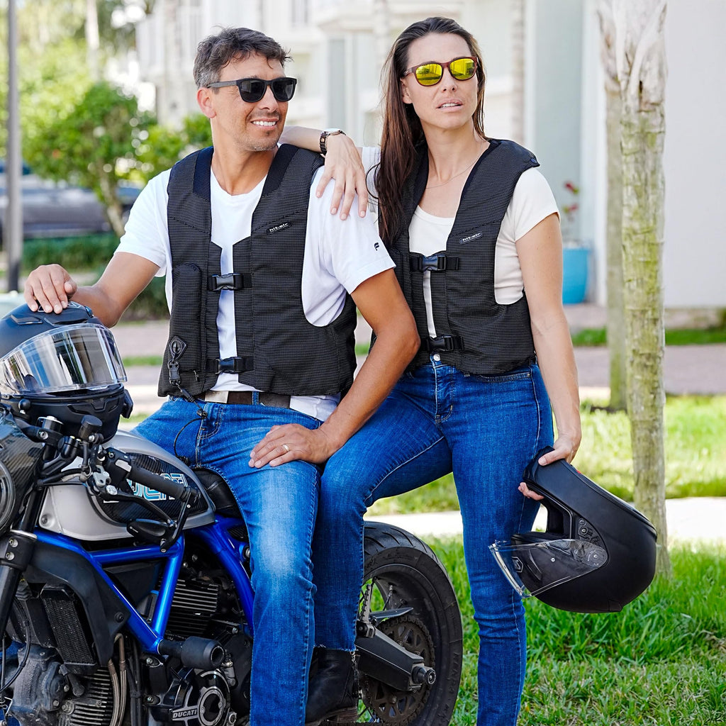 Hit-Air MLV Motorcycle Airbag Vest, Automatic CO2 Deployment