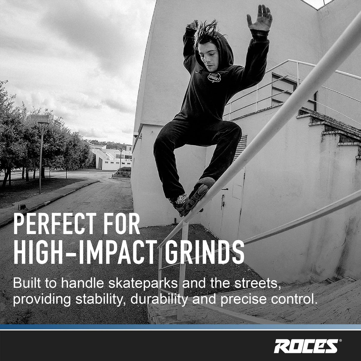 Roces Mens M12 UFS Aggressive Street Italian Inline Skates 101183 00001