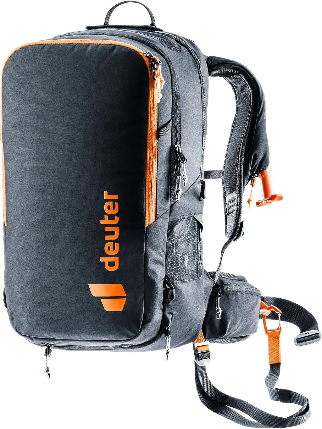 Deuter Womenâs Alproof Ride 16L SL, Freerider Alpine Backpack with Avalanche Airbag System, 16 Liter - Black