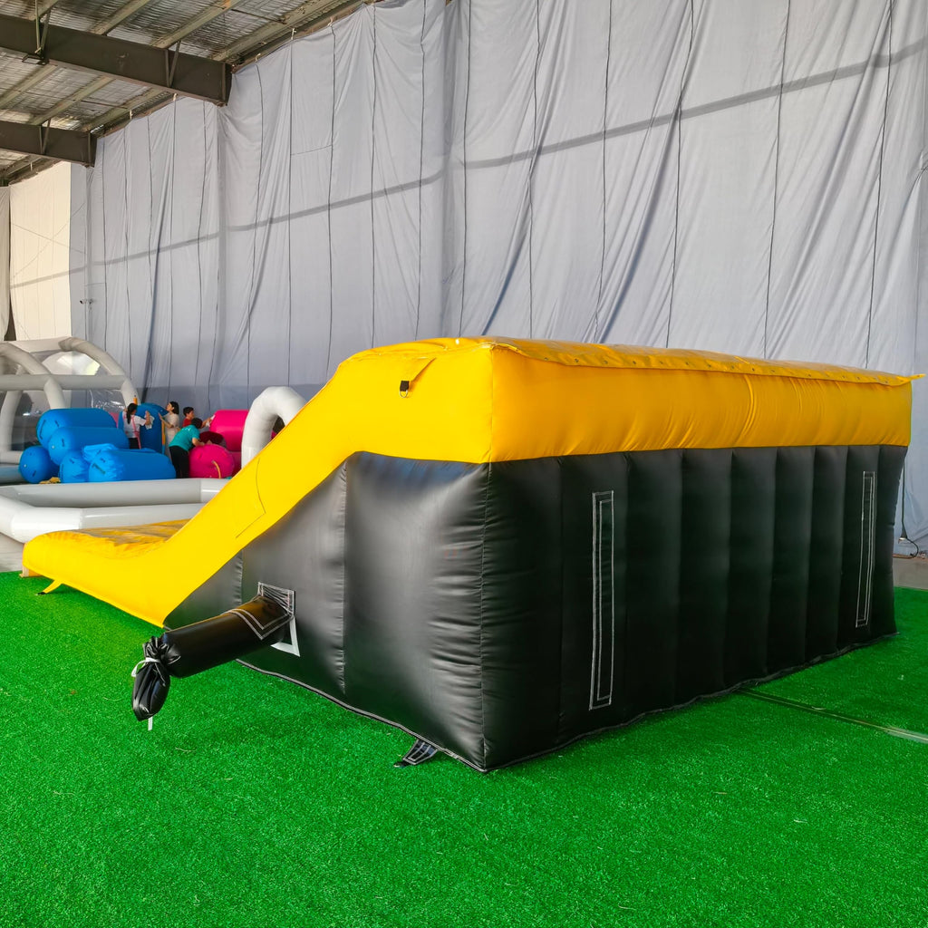 Commercial Inflatable Airbag Lander - PVC BMX Jump Ramp Inflatable Airbag Landing for MTB, BMX, Action Sports, Indoor/Outdoor Use, 20x13x6ft