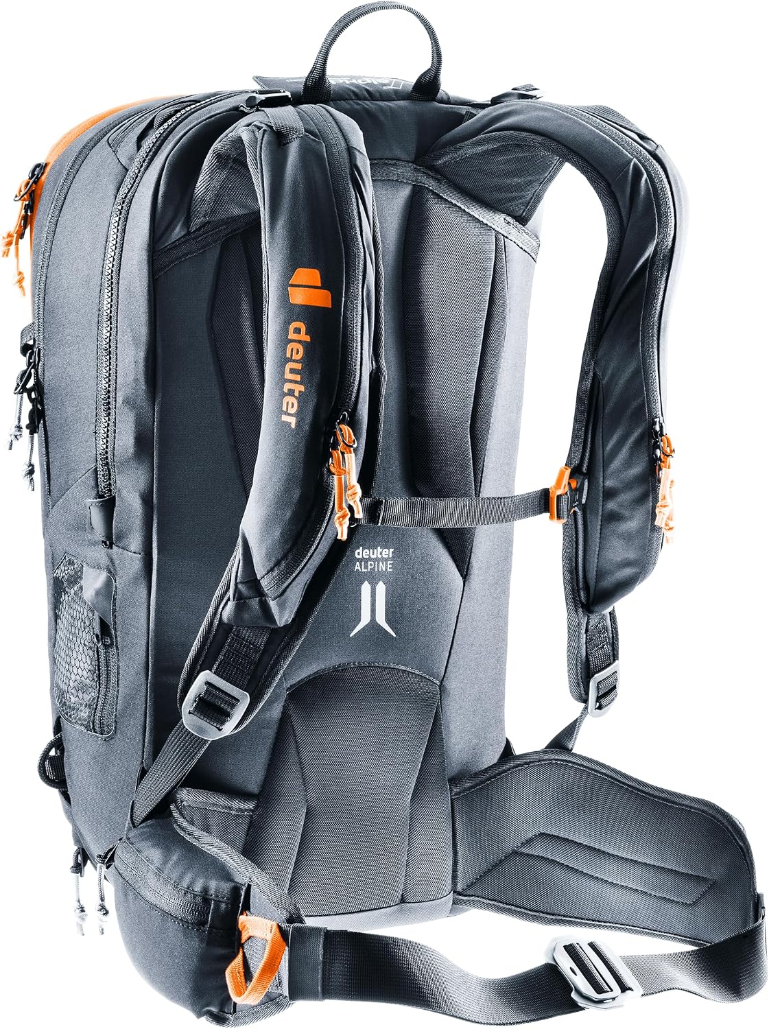 Deuter Unisex Alproof Ride 18L, Freerider Alpine Backpack with Avalanche Airbag System, 18 Liter - Black
