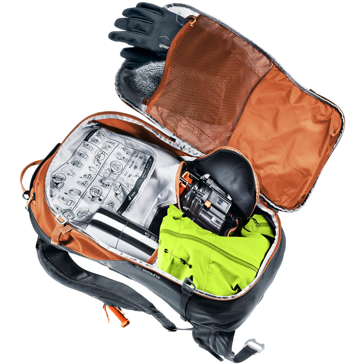 Deuter Womenâs Alproof 30L SL Avalanche Backpack - Atlantic-Black
