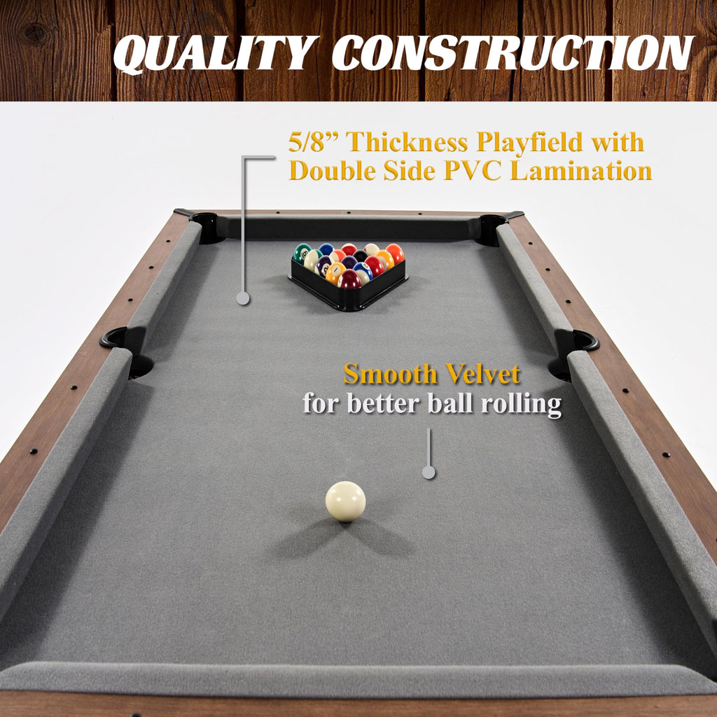 Barrington Billiards Urban Drop Pocket Pool Table, Premium Billiard Table
