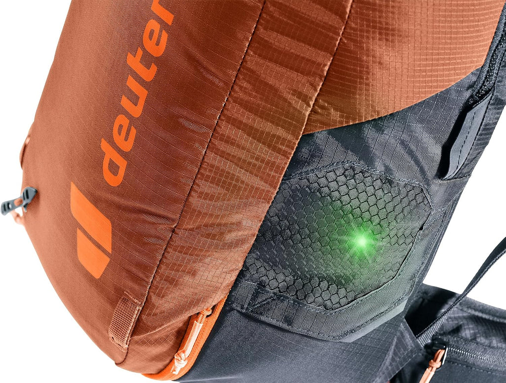 Deuter Alproof Lite 22 Avalanche Backpack - Chestnut-Black