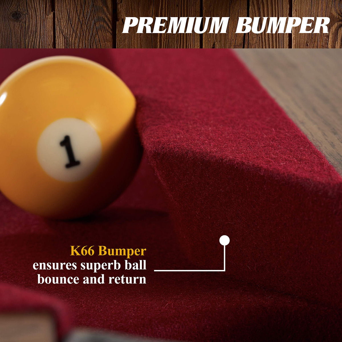 Barrington Billiards Drop Pocket Pool Table with Complete Accessory Set