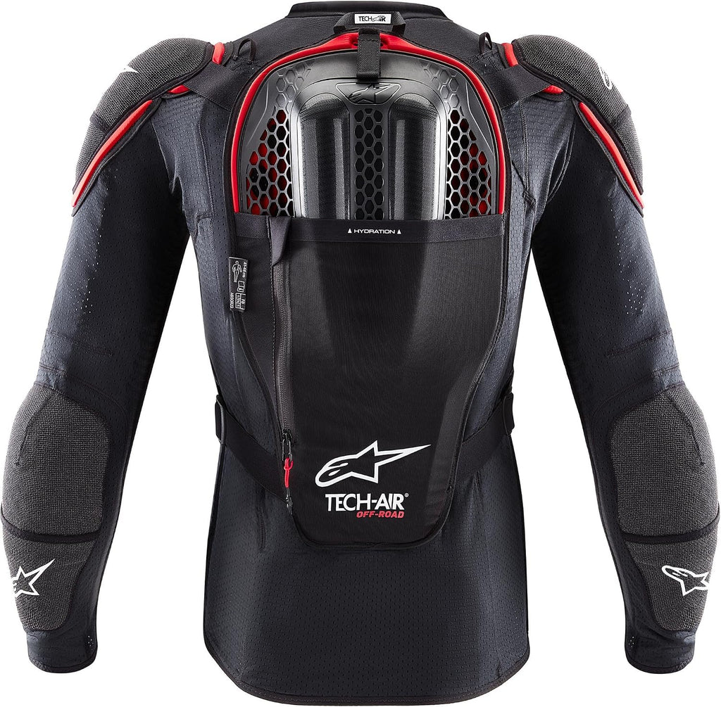 Alpinestars Tech-Air Tech-Air Off-Road System (Medium, Black/Red)