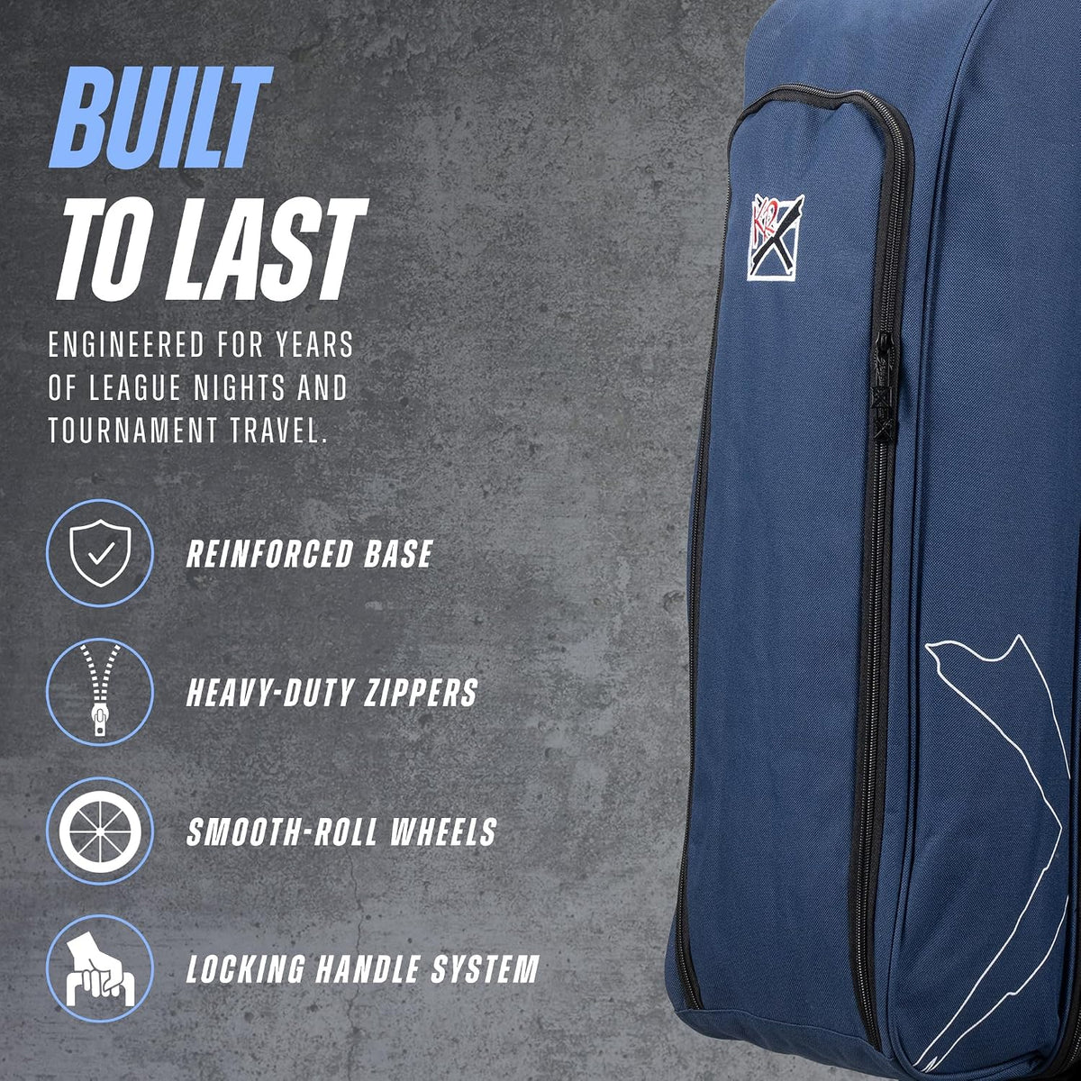 KR Strikeforce Hybrid X Triple Roller Bowling Bag