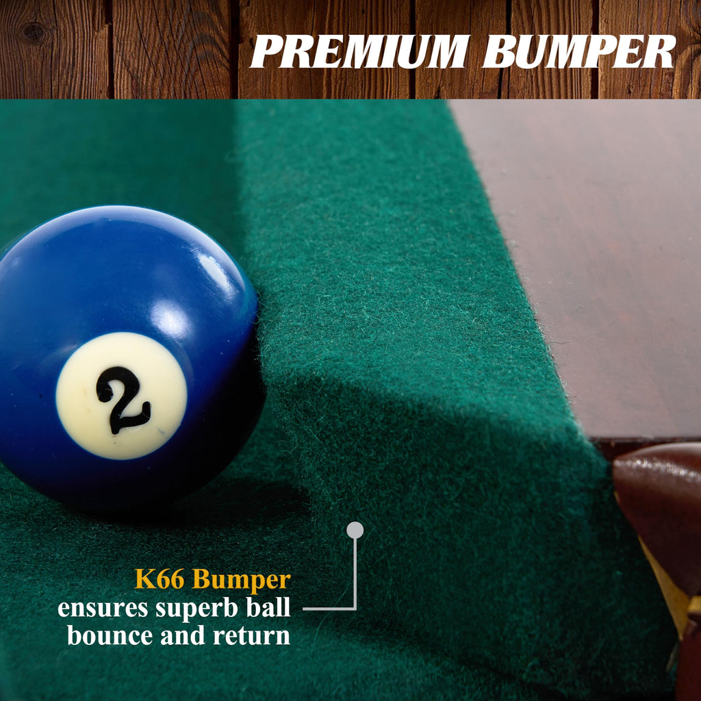 Barrington Billiards Drop Pocket Pool Table with Complete Accessory Set