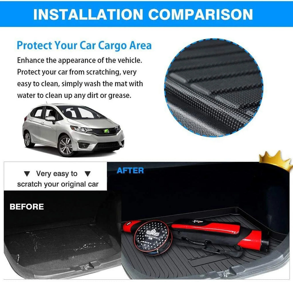 Cargo Mats Trunk Liner for Toyota Highlander 2020-2023 Waterproof Custom Mat