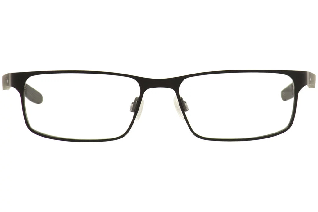 Nike Men's Eyeglasses 8131 001 Satin Black Full Rim Optical Frame 55mm