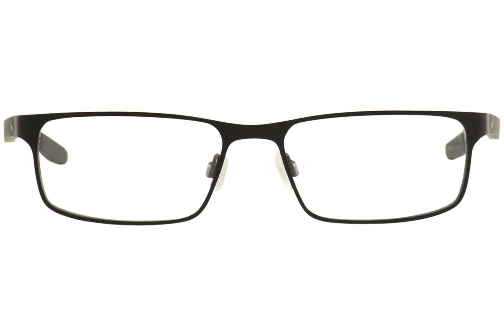 Nike Men's Eyeglasses 8131 001 Satin Black Full Rim Optical Frame 55mm