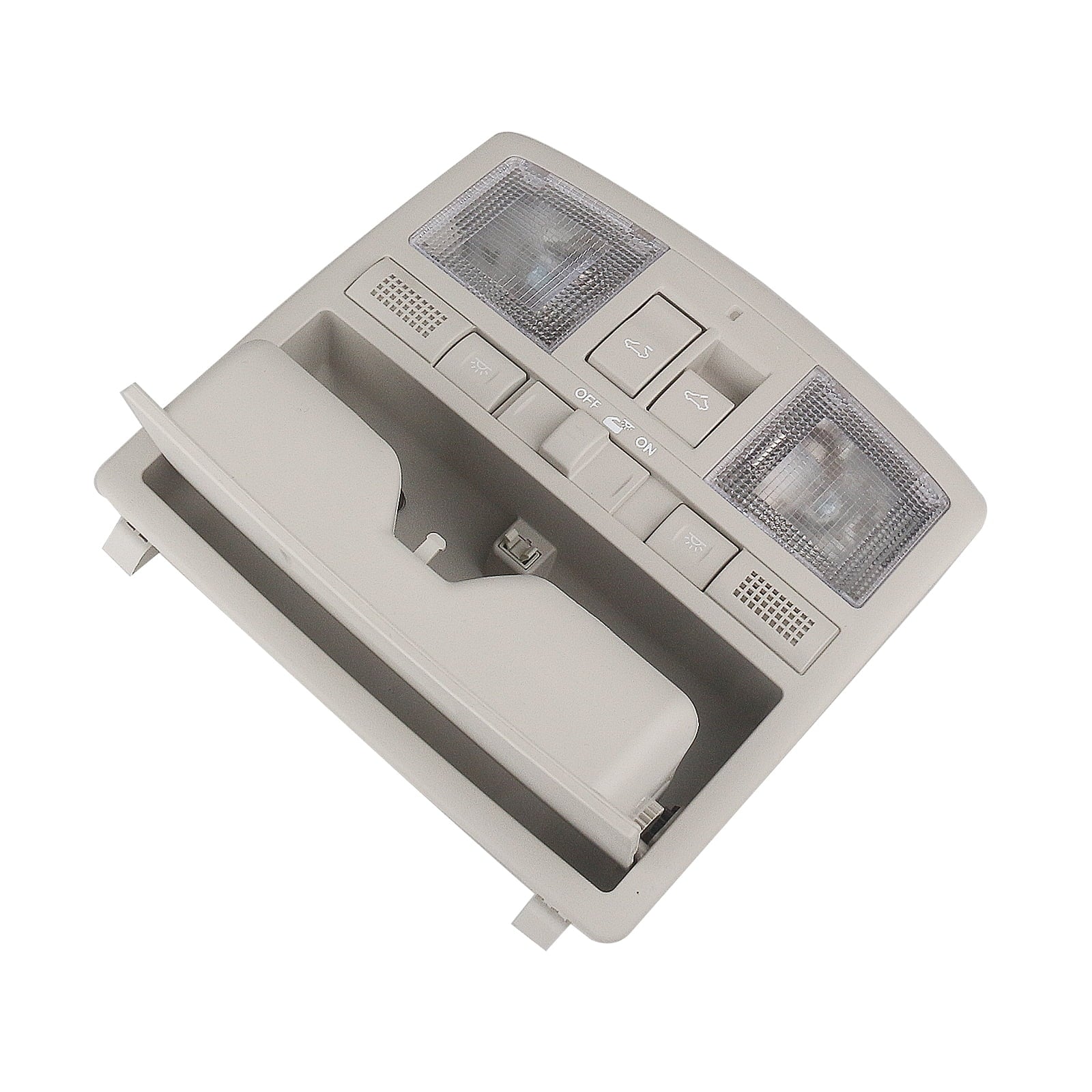 Overhead Console Reading Light w/ Sunroof Switch For Mazda 6 2009-2013 CX-9 2010-2015 Gray
