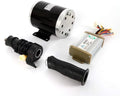 Electric Motor 800W 36V Electric Bike Scooter Motor Engine Unite Motor Brushed Speed Motor Controller Throttle Grip Kit for Trycicle Bicycle E-Scooter Go Kart E-Bike EVO Scooter Extreme Scooter
