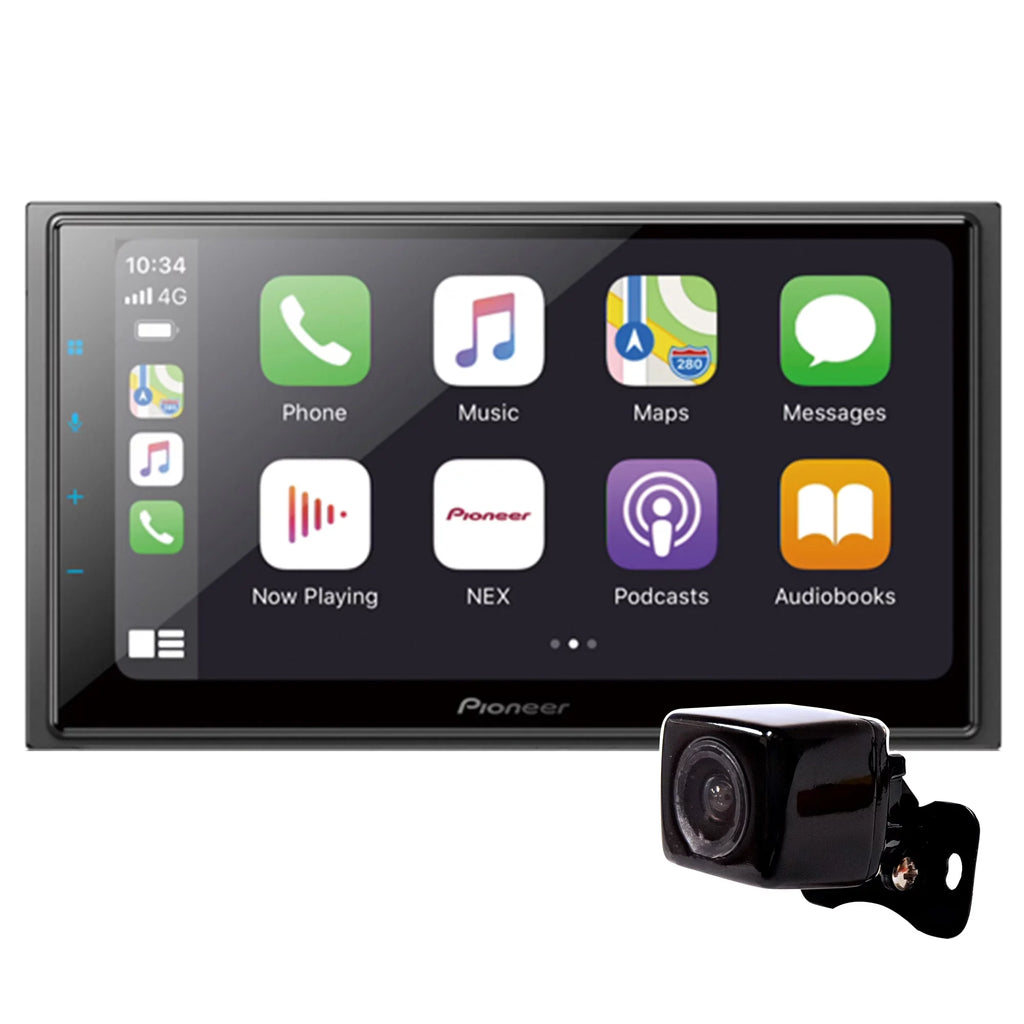 New Pioneer DMH-W4660NEX 6.8" Mechless Digital Media Receiver & Backup Camera