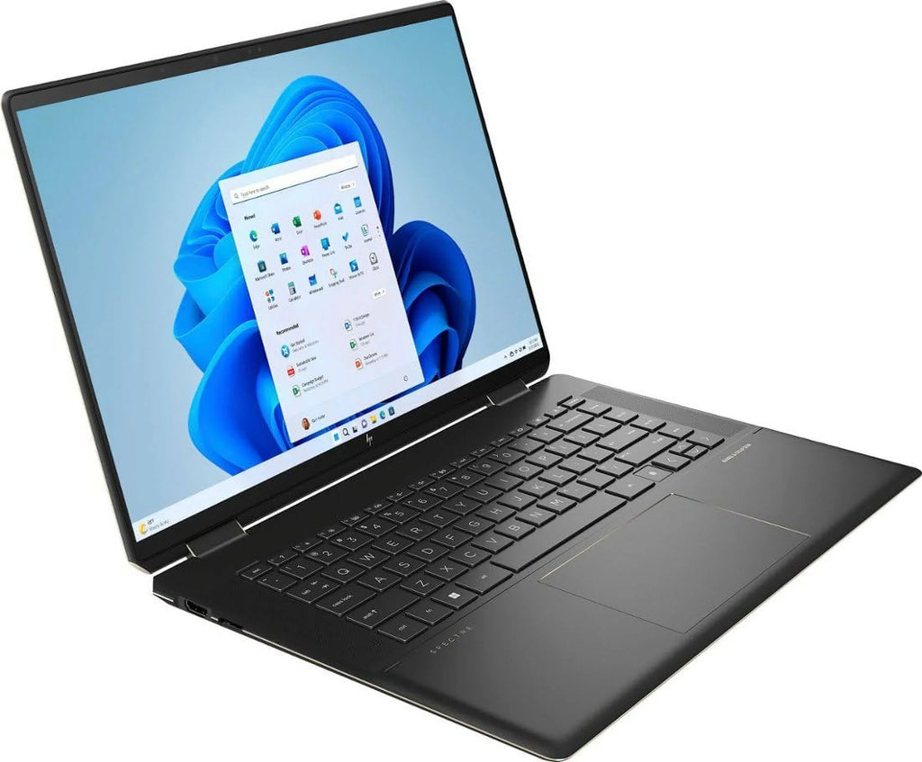 Spectre x360 2-in-1 Notebook 2023 16" 3K+ IPS Touchscreen 14-Core Intel i7-13700H 16GB DDR4 1TB Solid State Drive Iris Xe Graphics Thunderbolt 4 Wi-Fi 6E Backlit KB Fingerprint Windows OS 11 Home Pen w/ONT 32GB USB