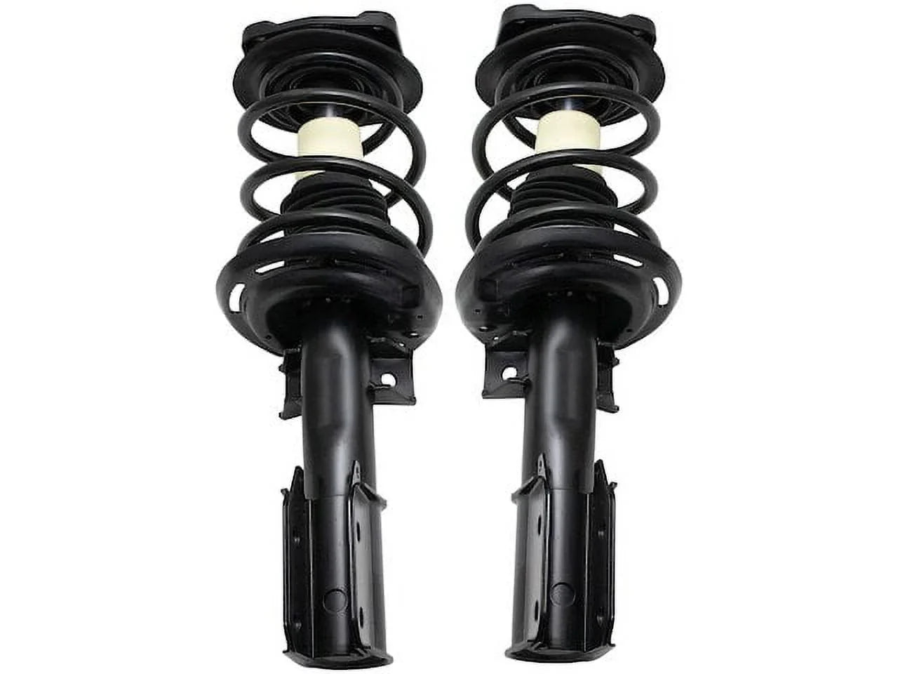 Front Strut and Coil Spring Assembly Set 2 Piece - Compatible with 2012 - 2014 Mercedes-Benz C300 2013