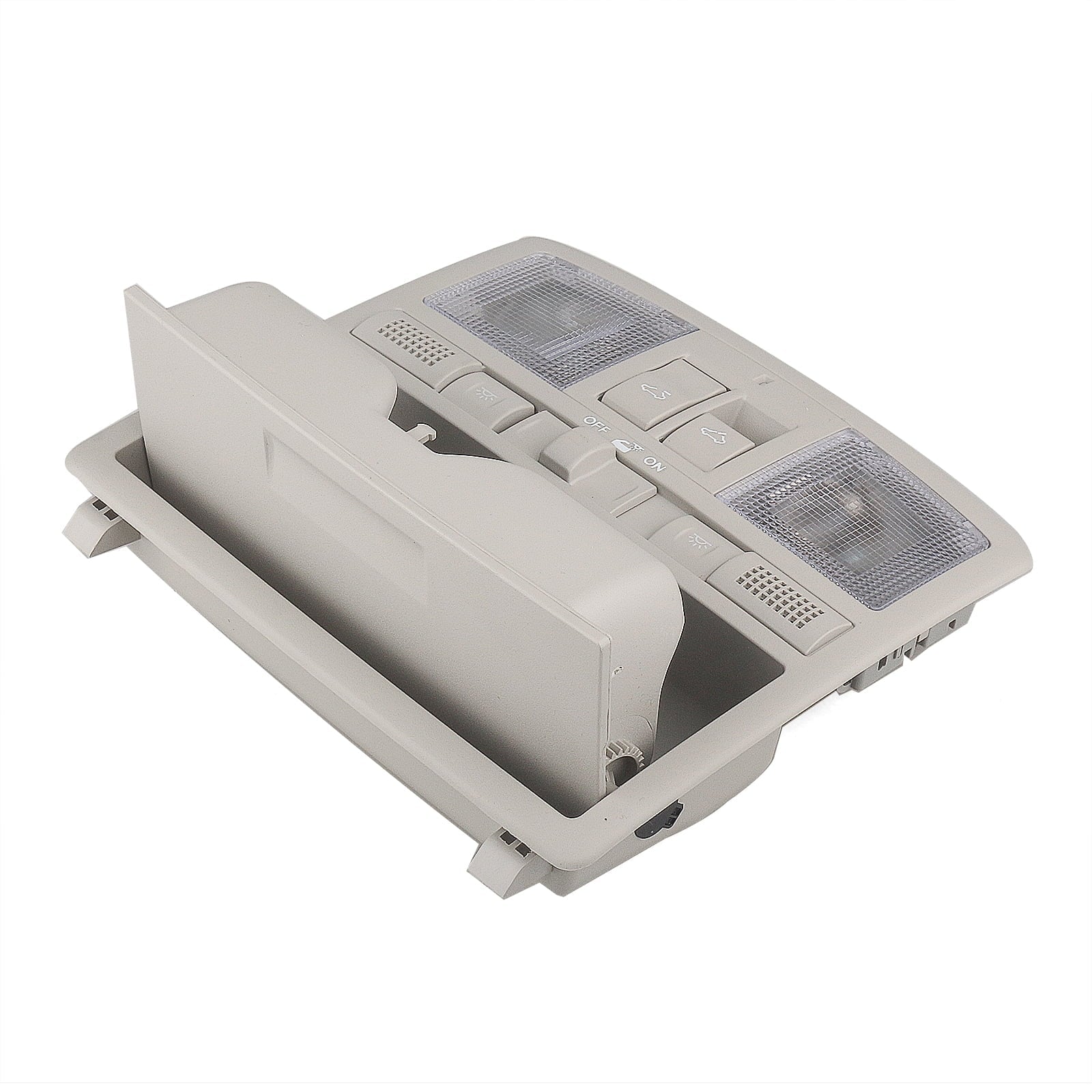 Overhead Console Reading Light w/ Sunroof Switch For Mazda 6 2009-2013 CX-9 2010-2015 Gray