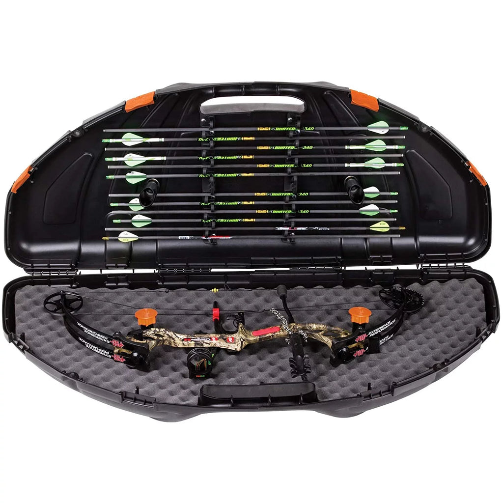 Flambeau Outdoors, Safe Shot Compound Bow Case, Black, Plastic, 47.5 inches