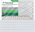 Filterbuy 20x32x2 MERV 8 Pleated HVAC AC Furnace Air Filters (6-Pack)