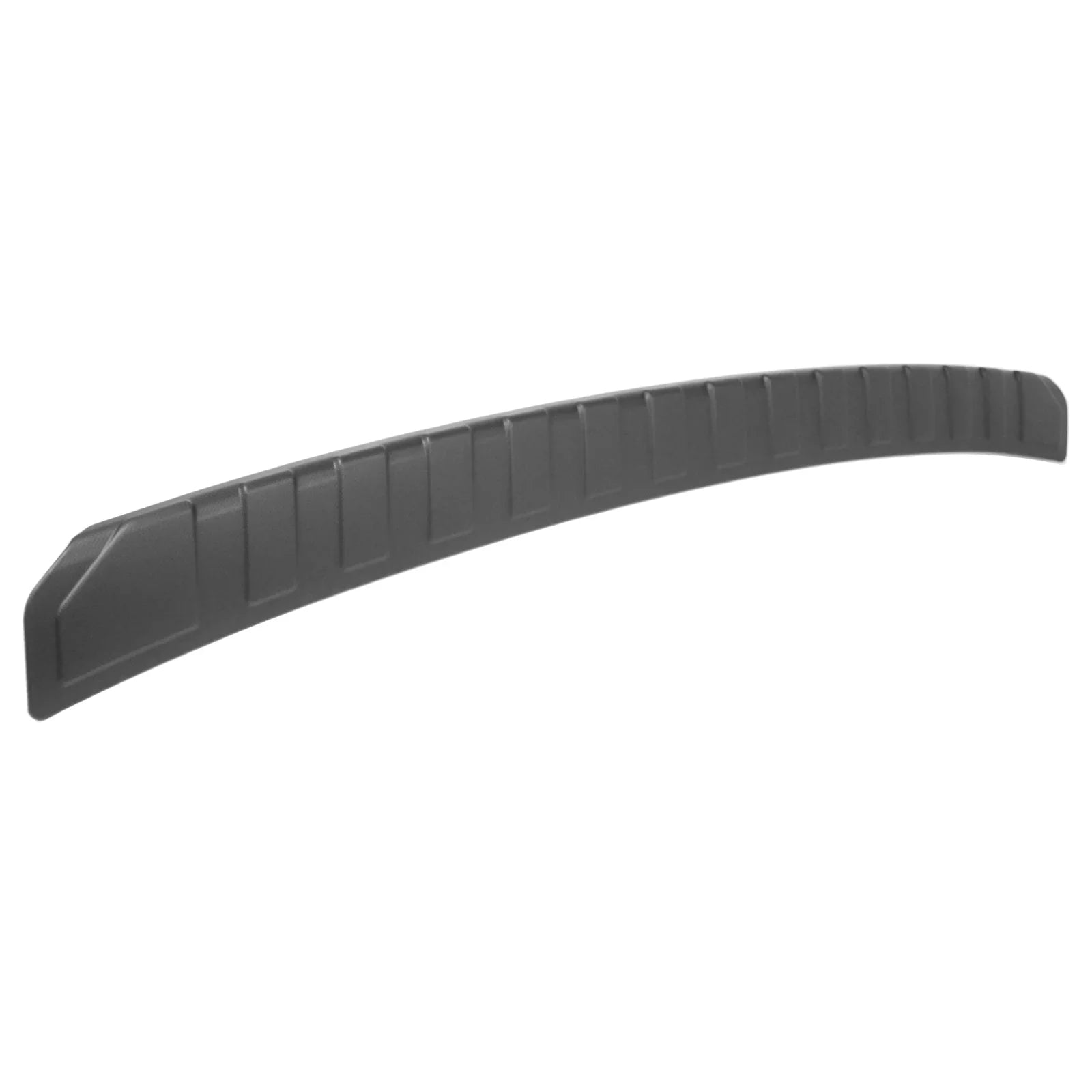 Ikon Motorsports Rear Bumper Protector Trim Compatible With 2018-2023 Subaru Forester 5th, Unpainted Black Factory Style PP Trunk Sill Trim Plate Cover Guard Scratch Cover Pad