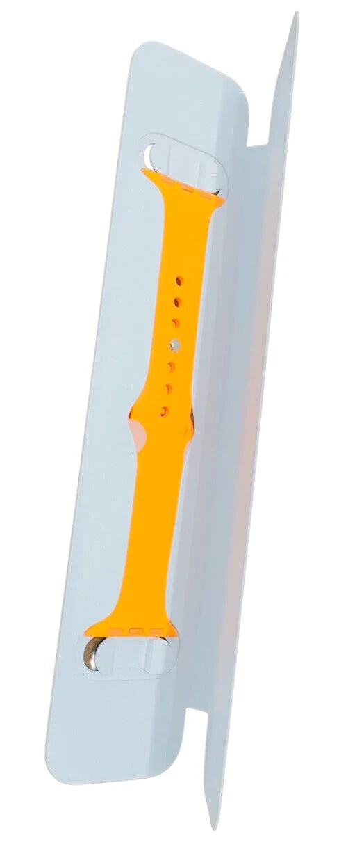 Genuine Original iWatch Hermes Orange Sport Band 42mm 45mm 44mm 49mm