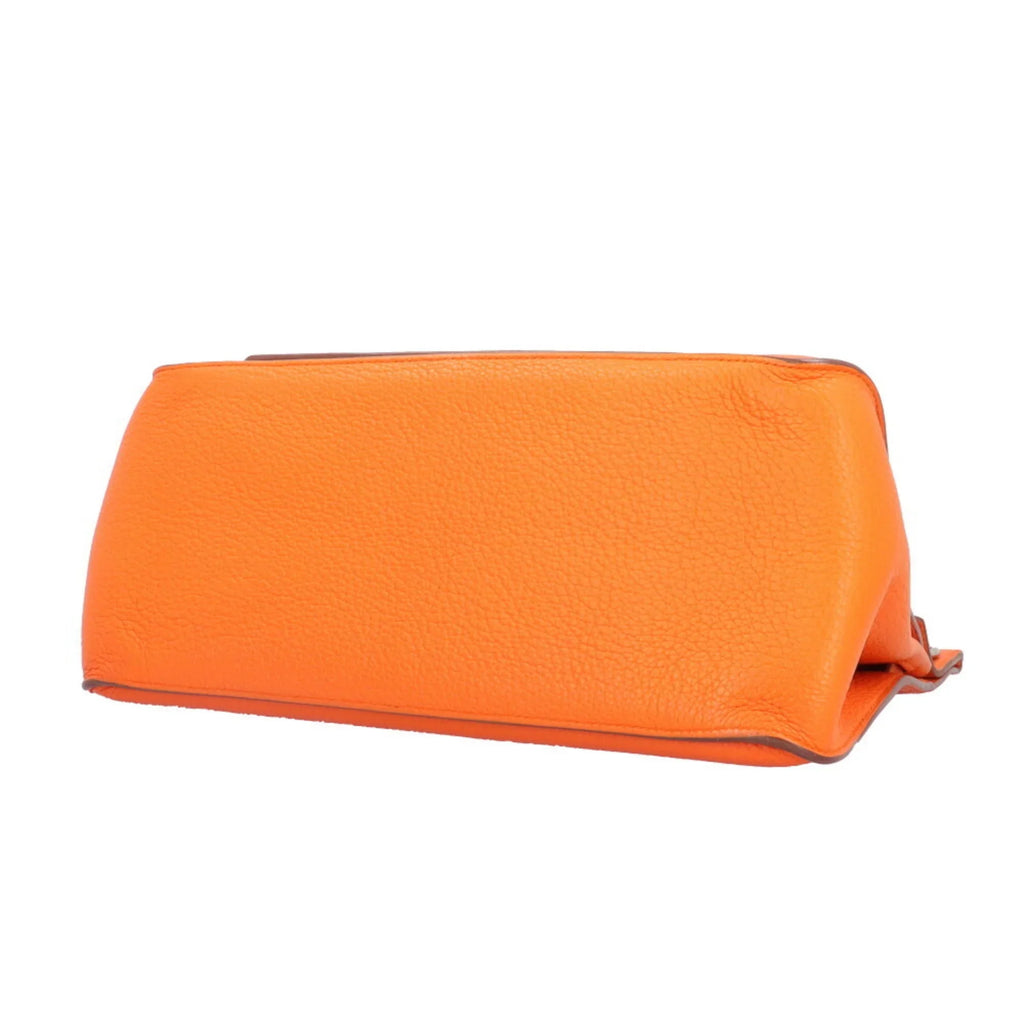 Pre-Owned Hermes Gypsière 34 Shoulder Bag Taurillon Clemence Orange Women's HERMES BRB10010000013133 (Good)