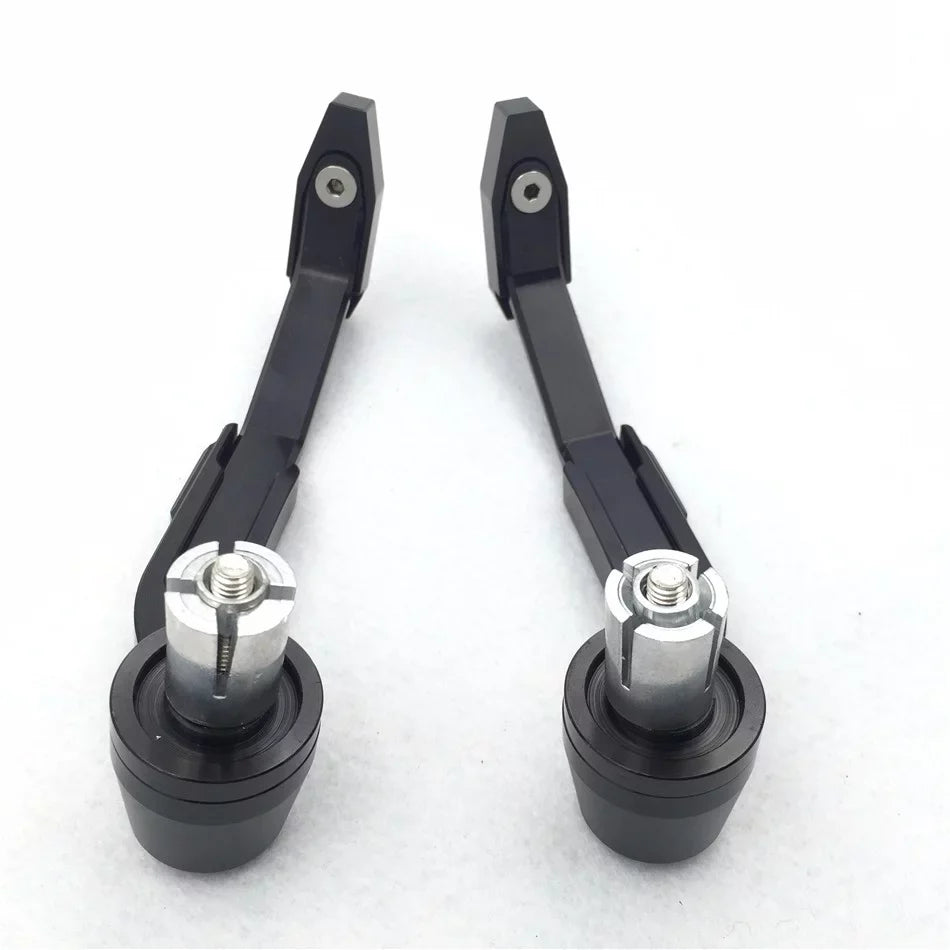 HTT-MOTOR Motorcycle Adjustable Length Angel Black Total CNC 7/8"(22mm) Proguard Pro Brake Clutch Levers Protect Guard For Suzuki GSX GSXR Hayabusa RM DR Kawasaki Ninja Aprilia Climber