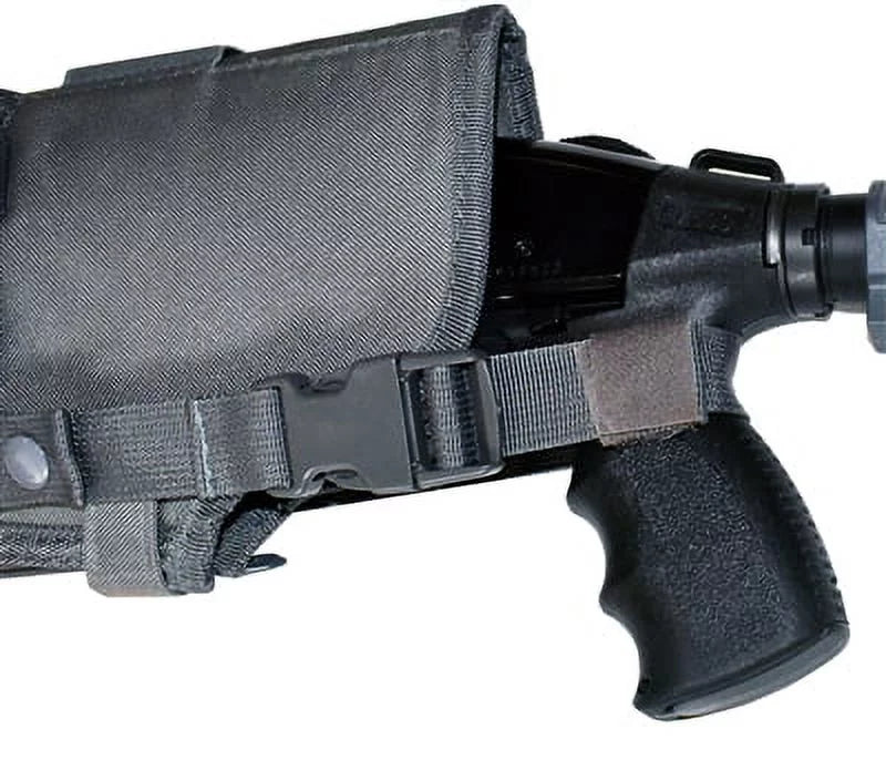 Trinity Short Barrel Scabbard Black molle Crossbody ATV Motorcycle Truck Military Hunting Tactical Soft Bag Padded 25 inches Gray.