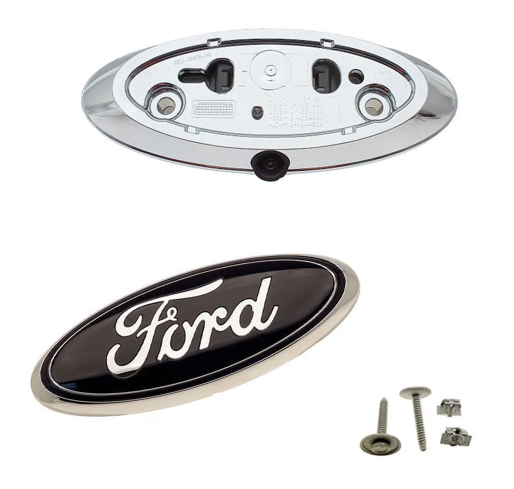 Plug & Play Replacement Camera Kit For 2008-2014 F150, Includes housing and emblem
