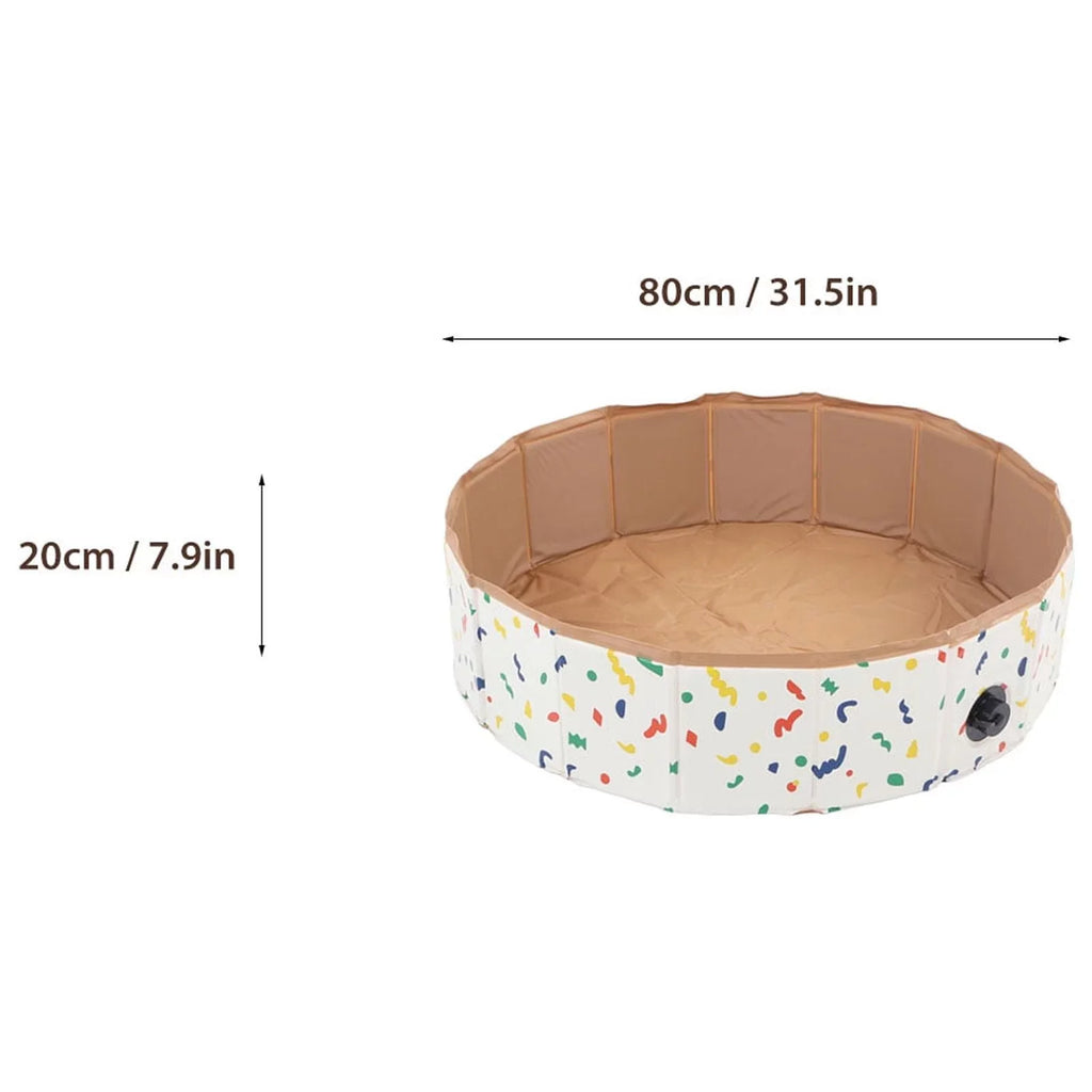 Buumin Portable Kids Ball Pool Foldable Large Ocean Toddlers Ball Pool Play Game Fence for Indoor Outdoor