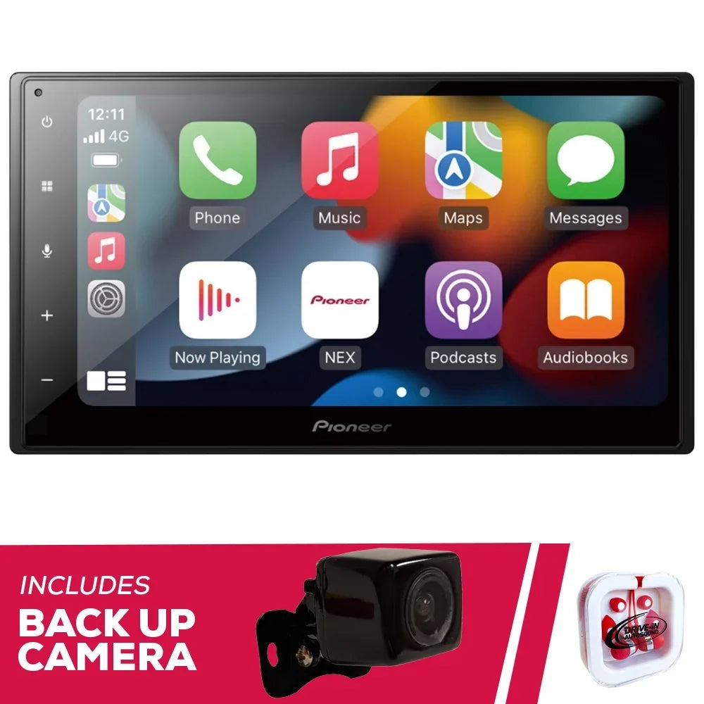New Pioneer DMH-W2770NEX 6.8" Multimedia Receiver with WiFi and Backup Camera