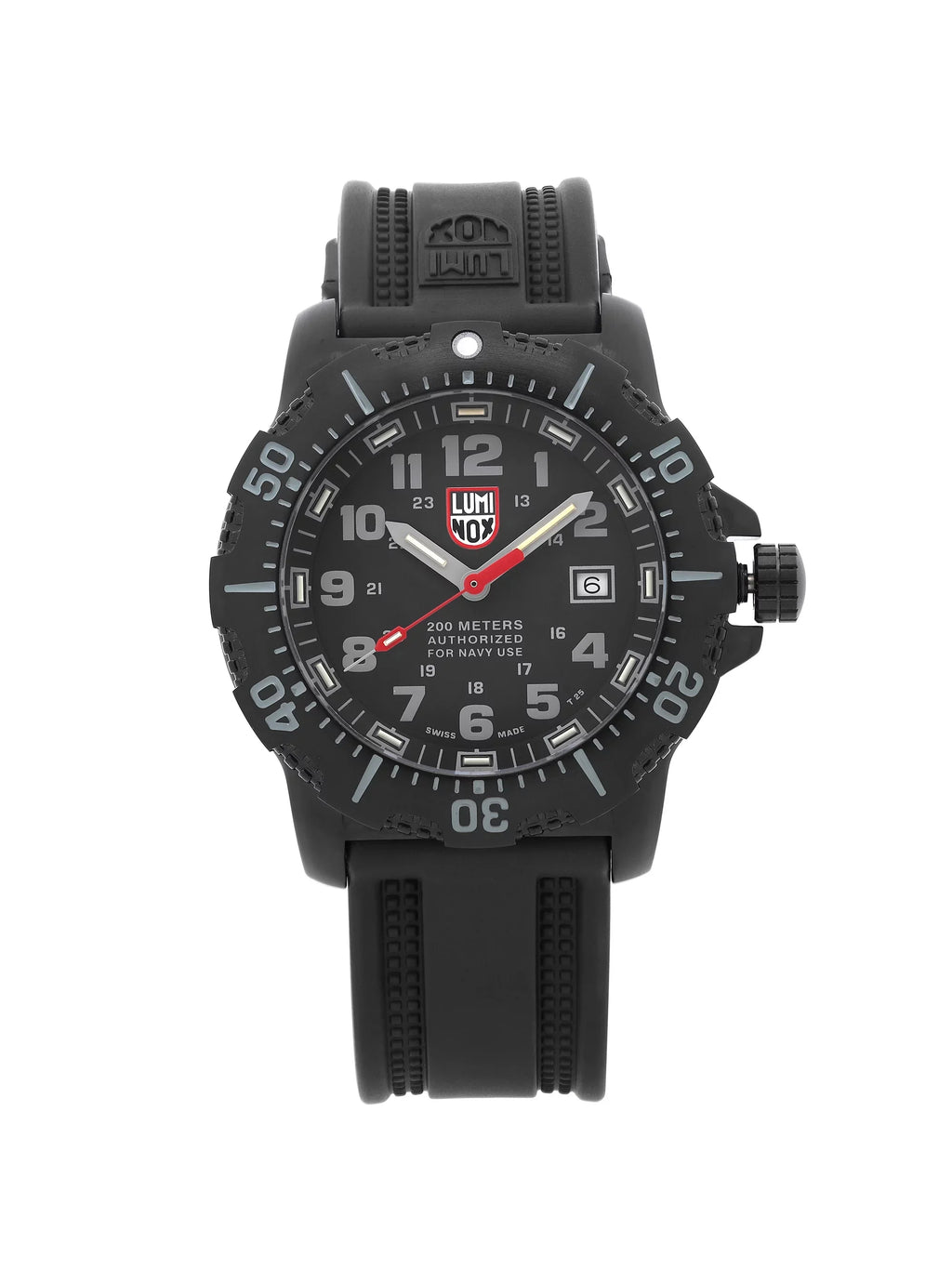 Luminox Navy Seal ANU 45mm Steel Black Dial Quartz Mens Watch XS.4221.NV.F