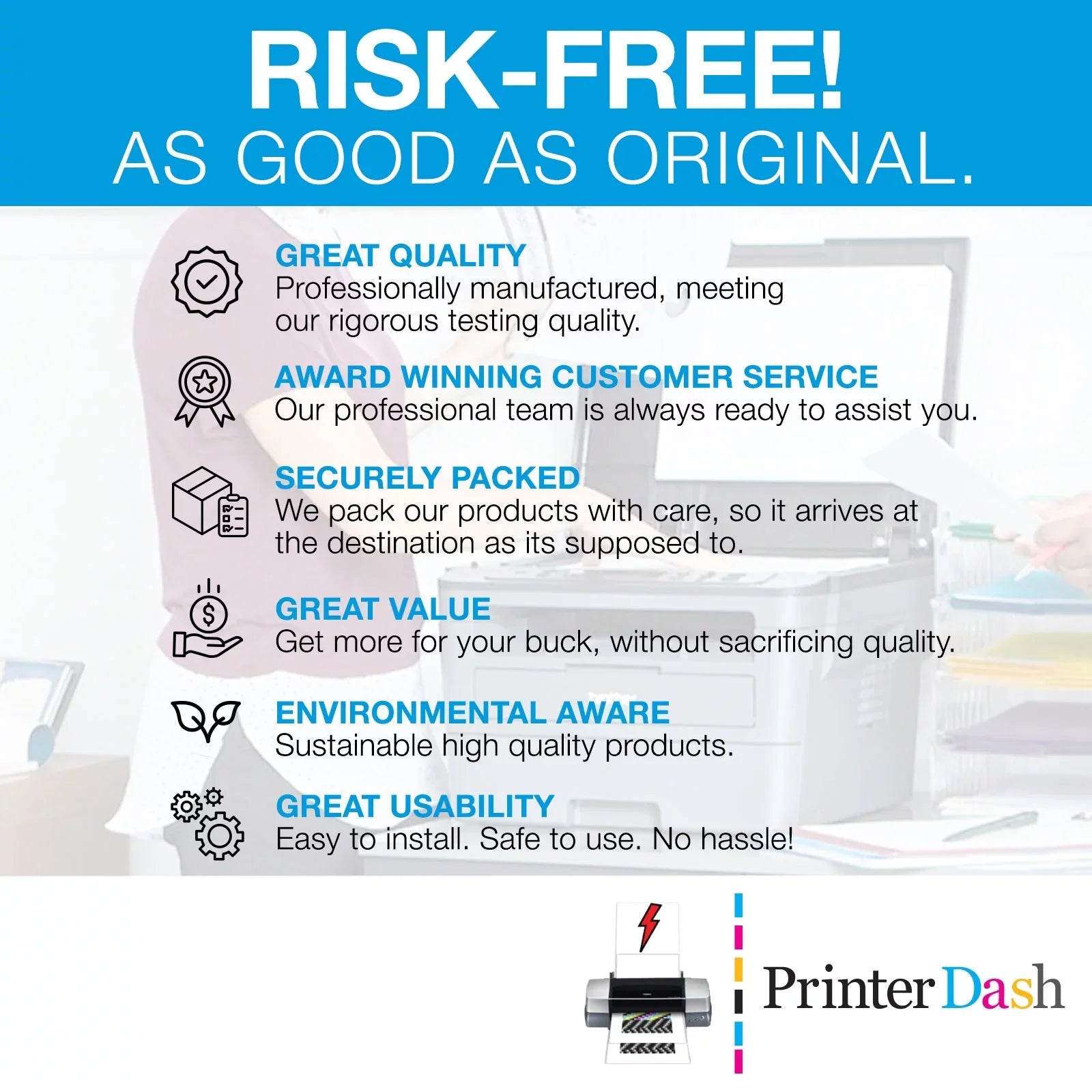 PrinterDash Compatible Replacement for LAN IM-C4500/IM-C5500/IM-C5500A/IM-C6000 Black Toner Cartridge (33000 Page Yield) (TYPE IM-C6000) (842283)