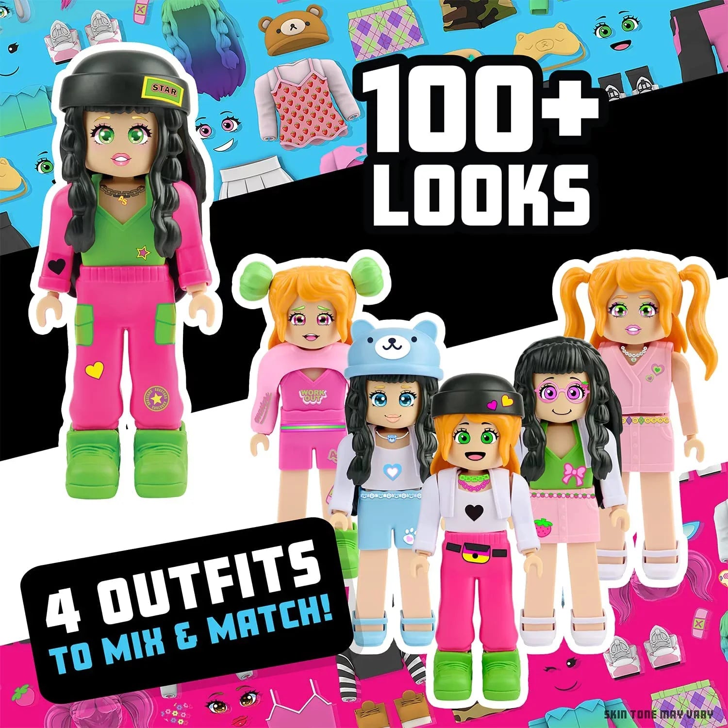 My Avastars Fashion Doll - HypeGirrrrl_77 + 3 Bonus Outfits: Meta Mega Look Pack