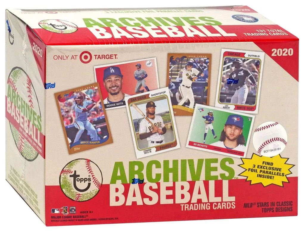 MLB Topps 2020 Archives Baseball Trading Card MEGA Box