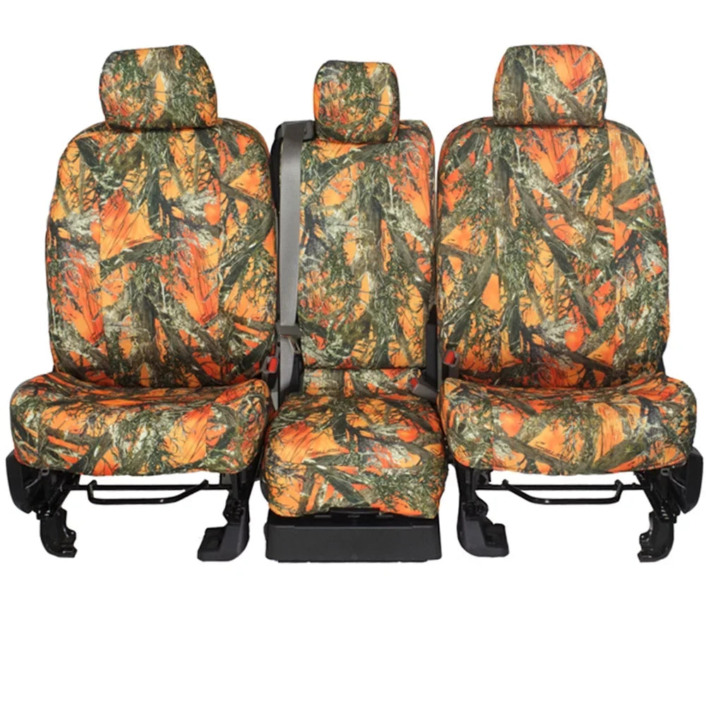 CalTrend Front TRUETIMBER Seat Covers for 1994-1997 Toyota Land Cruiser - TY166-72KA BLAZE Insert and Trim