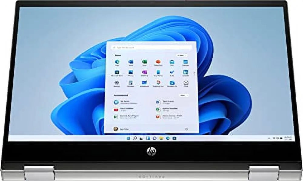 Pavilion X360 2-in-1 Portable computer 2022, 14" FHD IPS Touchscreen Intel EVO Platform 12th Core Core i5-1235U Iris Xe Graphics 8GB DDR4 1TB Solid State Drive, Wi-Fi 6E Backlit KB, FP Reader, Microsoft Windows 11 Pro, COU 32GB USB