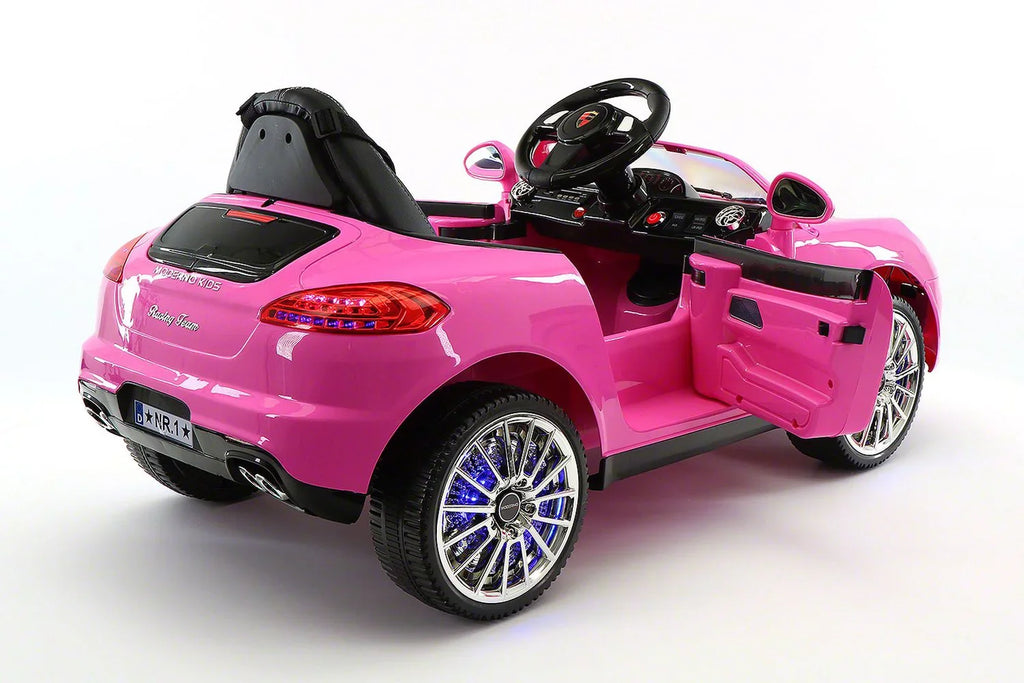 Moderno Kids Pink 12 V Kiddie Roadster Powered Ride-On