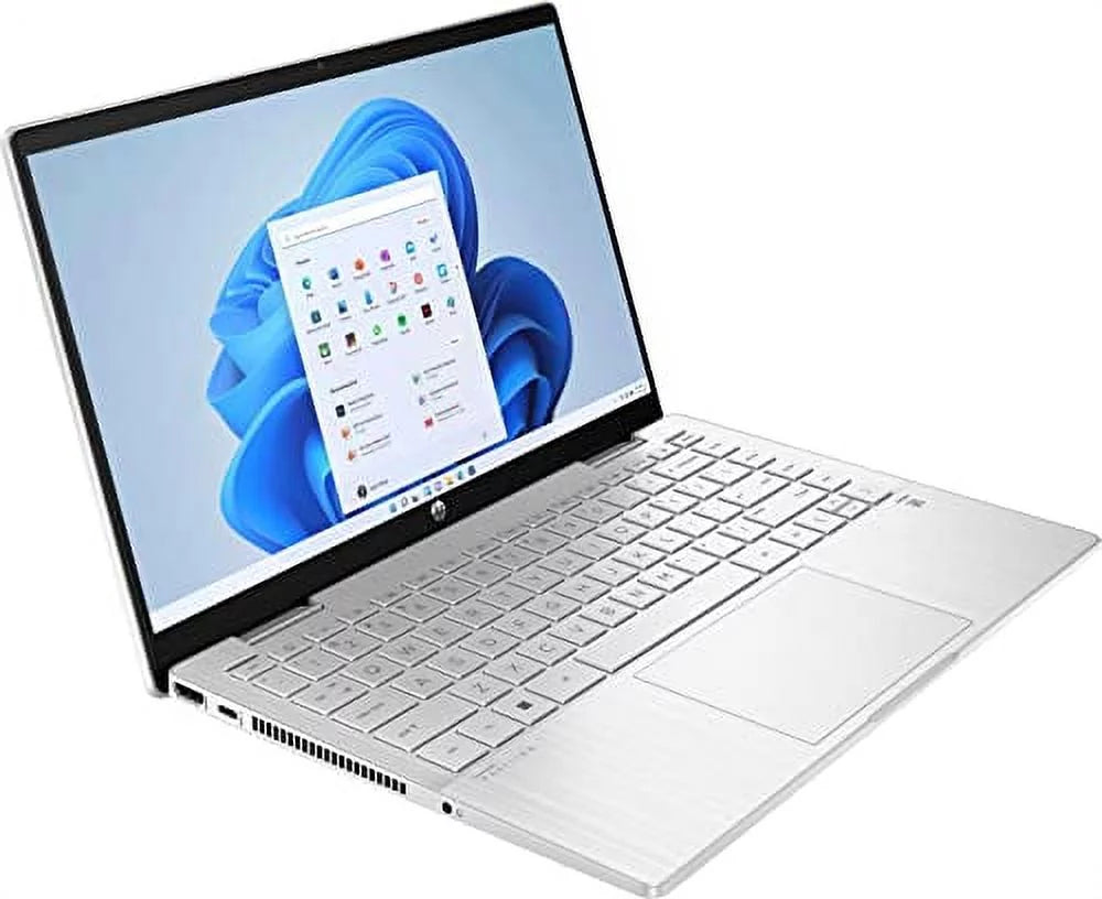 Pavilion X360 2-in-1 Portable computer 2022, 14" FHD IPS Touchscreen Intel EVO Platform 12th Core Core i5-1235U Iris Xe Graphics 8GB DDR4 1TB Solid State Drive, Wi-Fi 6E Backlit KB, FP Reader, Microsoft Windows 11 Pro, COU 32GB USB
