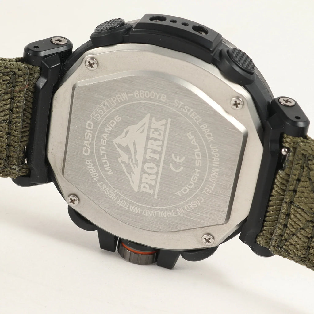 Pre-Owned G-SHOCK G-Shock PRO TREK PRW-6600YB-3JF Tough Solar Watch Black CASIO Casio (Good)