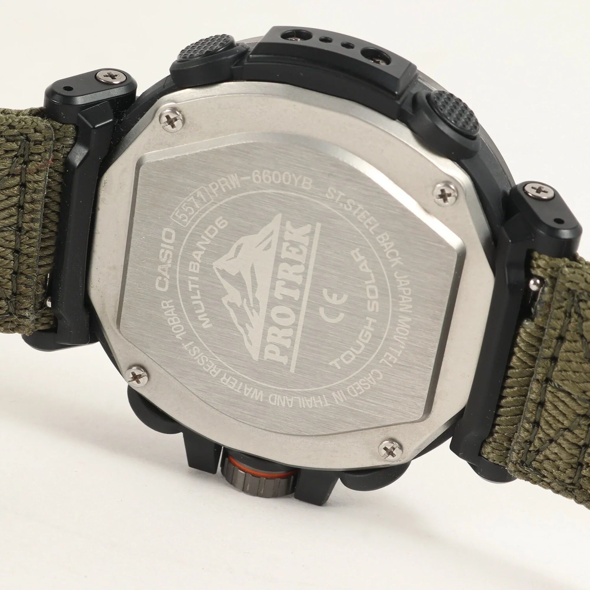 Pre-Owned G-SHOCK G-Shock PRO TREK PRW-6600YB-3JF Tough Solar Watch Black CASIO Casio (Good)