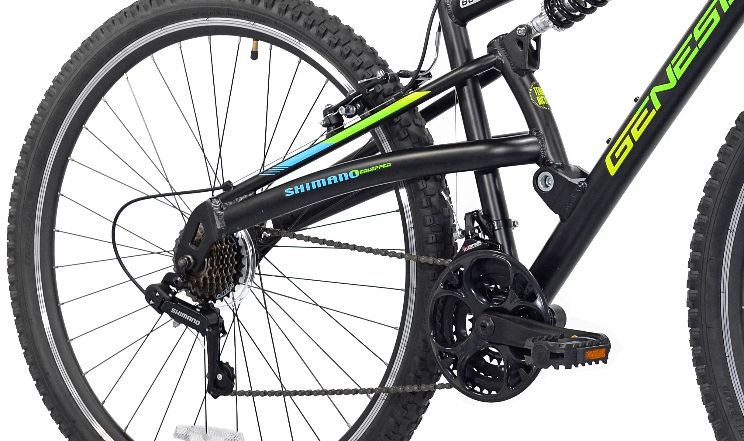 Genesis 29" Abstract Men's Mountain Bike, Black