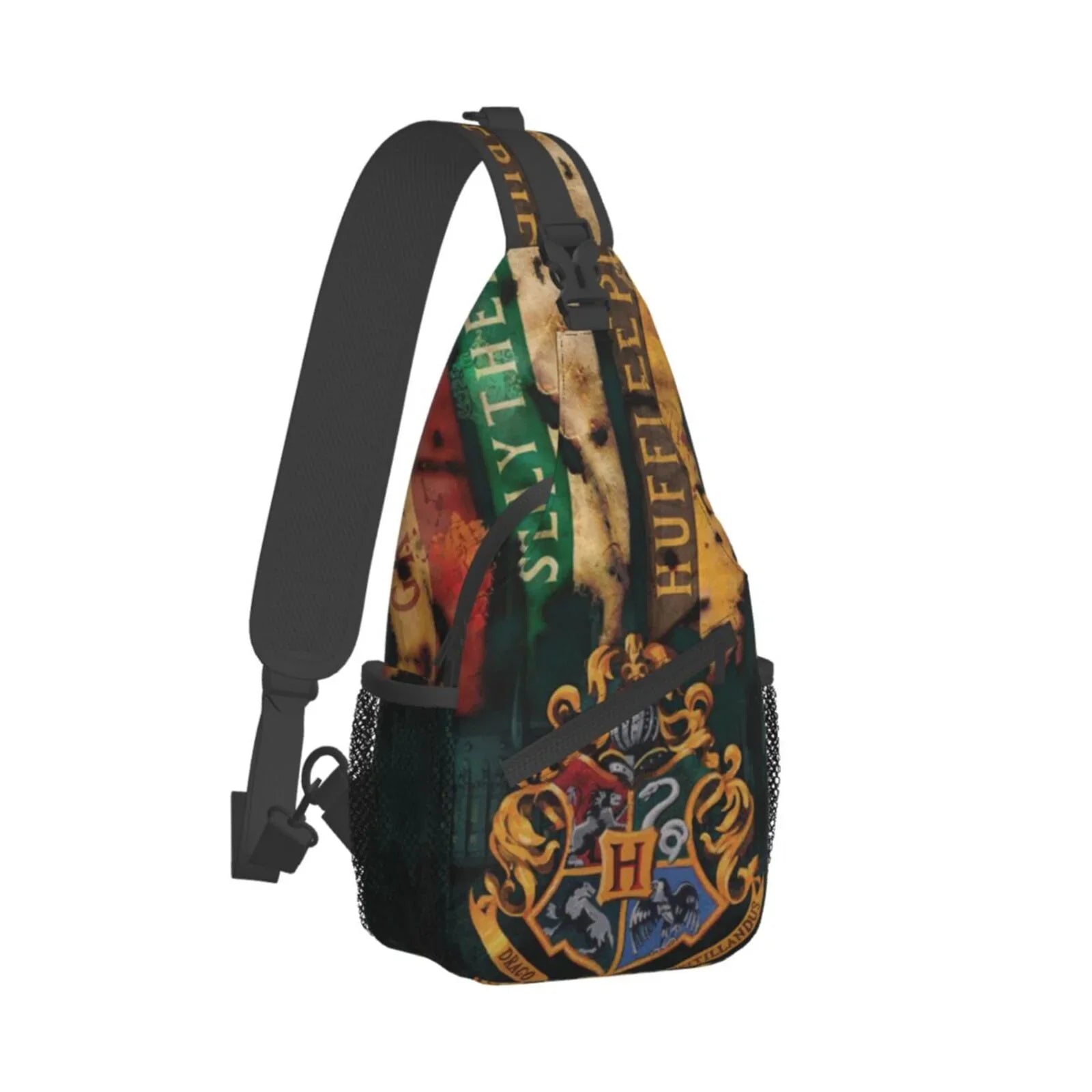 Harry Potter Hogwarts Sling Bag Crossbody Backpack Chest Bags Diagonally Travel Daypack For Women Men Adults Teen