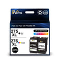 FACMS 275XL 276XL 275 Ink Replacement for Canon Printer Ink 275 276 Combo Pack PG-275 CL-276 Compatible with Canon PIXMA TR4720 TR4722 TS3522 TS3520 TS3500 Printer(1 Black,1 Tri-Color)