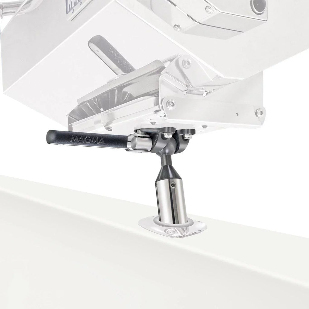 Magma LeveLock All-Angle Fish Rod Holder Mount for Rectangular Grills - T10-355