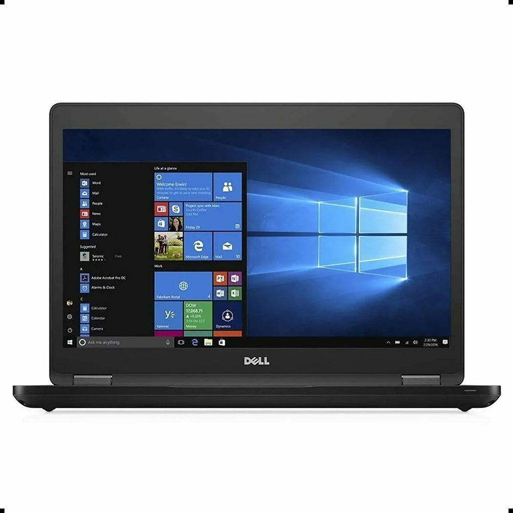 Refurbished Latitude 5480 Business Notebook, 14.0'' HD (1366 x 768) Non-Touch, Intel 6th Gen Core Intel Core i5-6300U, 16GB RAM, 256GB Solid State Drive, Intel HD 520 Graphics, Win OS 10 Pro
