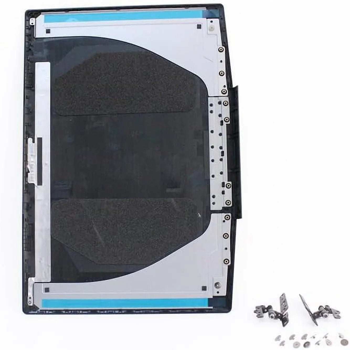 Ecl LCD Back Cover & Hinges & Screws Set Red Logo 0YGCNV for Ins-piron Gaming G3 15 3500 G3 15 3590 Black Top